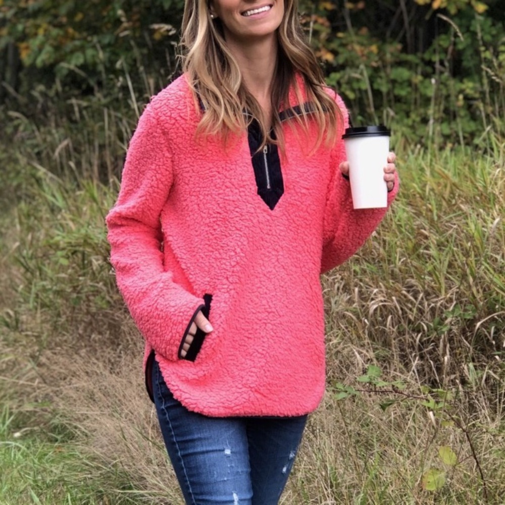 Sherpa pullover